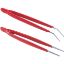 Imagen de KIT PINZAS BRUSELAS PLANA CURVA ELECTRONICA PROSKIT 908-T301