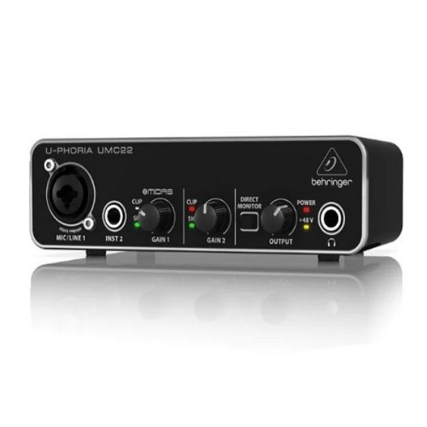 Imagen de AUDIO INTERFACE USB 2 IN 2 OUT BEHRINGER