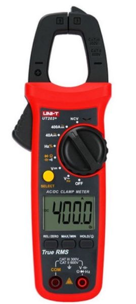 Imagen de PINZA AMPEROMETRICA PARA CORRIENTE CONTINUA UNI-T UT203+