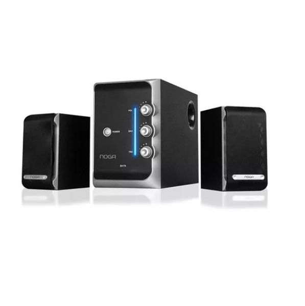 Imagen de BAFLE MUTIMEDIA 2.1 5000W PMPO 50W RMS DVD BLU-RAY TV MP3/MP