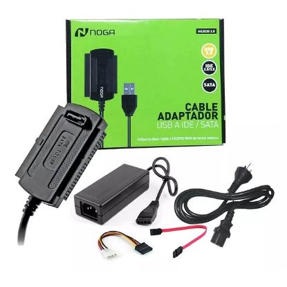 Imagen de ADAPTADOR IDE SATA 3.0 USB PC SSD GRABADORA DISCOS 2.5 3.5