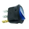 Imagen de TECLA LLAVE REDONDA CON LUZ ON OFF 3P 6A 250V VARIOS COLORES