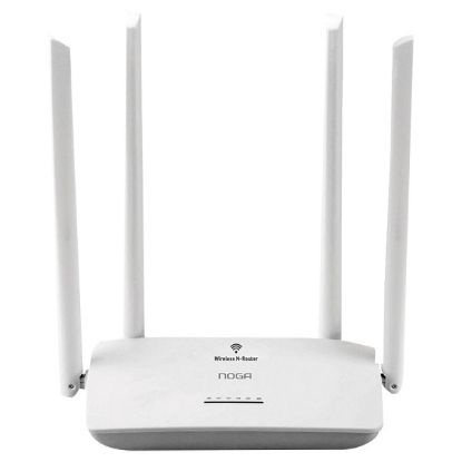 Imagen de ROUTER WIFI NOGA CON FIREWALL INTEGRADO 300 MBPS 4 ANTENAS