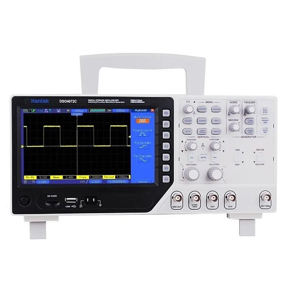 Imagen de OSCILOSCOPIO 70MHZ DE 2 CANALES Y GENERADOR DE FUNCIONES