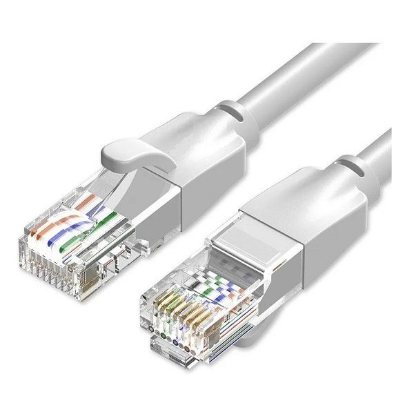 Imagen de CABLE DE RED PATCH CORD CAT 6 RJ45 2 METROS INTERNET LAN