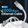 Imagen de CABLE DE RED PATCH CORD CAT 6 RJ45 2 METROS INTERNET LAN