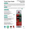Imagen de LIMPIACONTACTOS Y LUBRICANTE TUNJET SUPER VERDE 230GR