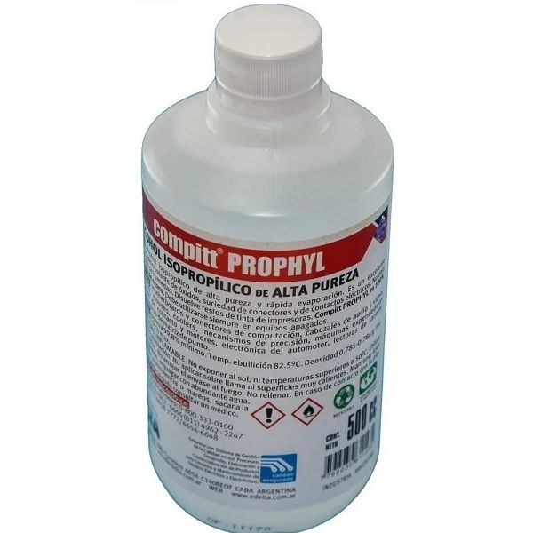 Imagen de ALCOHOL ISOPROPILICO DELTA COMPITT PROPHYL