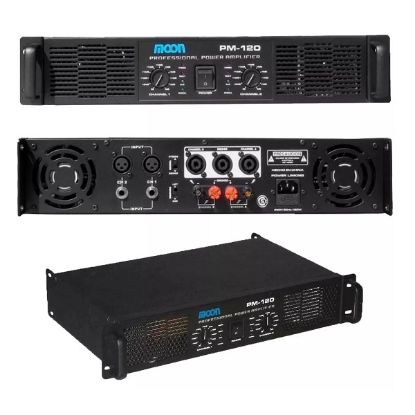 Imagen de POTENCIA AMPLIFICADOR DE AUDIO MOON 480w 4 BAFLES RMS 240W