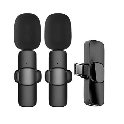 Imagen de MICROFONO INALAMBRICO CORBATERO CON RECEP DOBLE TIPO C