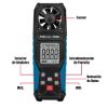 Imagen de ANEMOMETRO TERMOMETRO DIGITAL COMPACTO FULLENERGY FL640A+