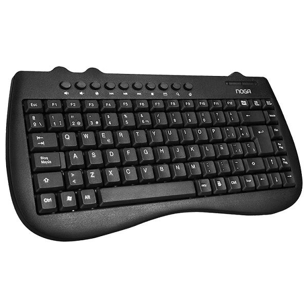 Imagen de MINI TECLADO USB COMPACTO MULTIMEDIA ESPAÑOL NOGA NKB-78033
